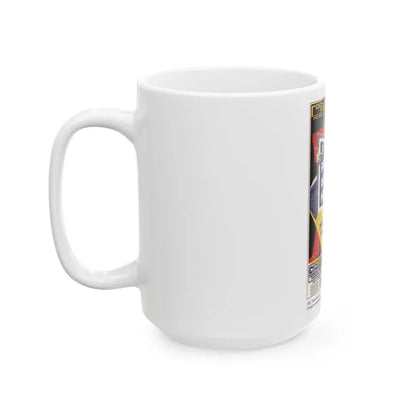 Soviet Era Poster 127 - White Coffee Mug - Go Mug Yourself