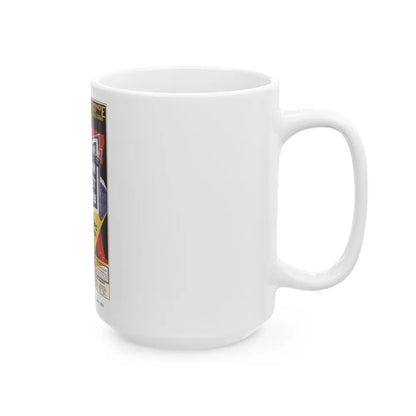 Soviet Era Poster 127 - White Coffee Mug-Go Mug Yourself