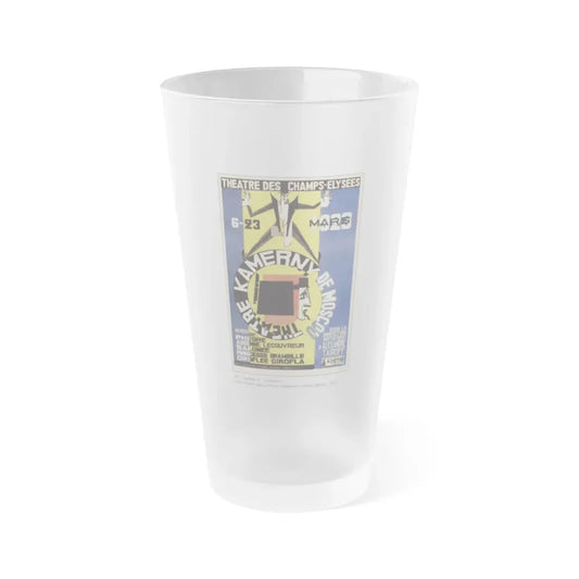 Soviet Era Poster 129 - Frosted Pint Glass 16oz Default Title - Go Mug Yourself