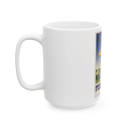 Soviet Era Poster 13 - White Coffee Mug-Go Mug Yourself