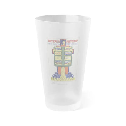 Soviet Era Poster 136 - Frosted Pint Glass 16oz Default Title - Go Mug Yourself