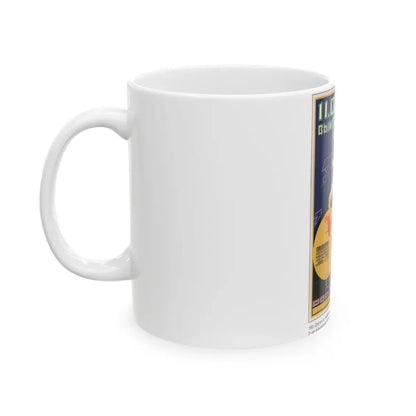 Soviet Era Poster 138 - White Coffee Mug - Go Mug Yourself