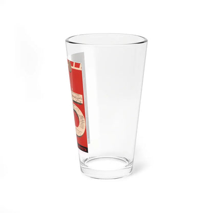 Soviet Era Poster 139 - Pint Glass 16oz-Go Mug Yourself