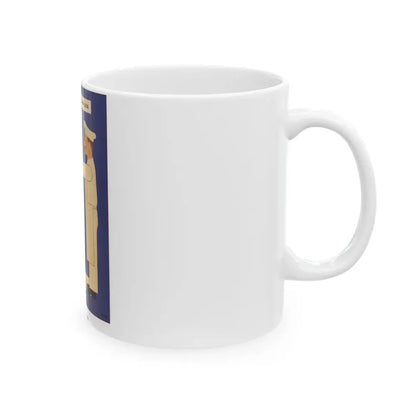 Soviet Era Poster 140 - White Coffee Mug - Go Mug Yourself