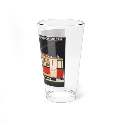 Soviet Era Poster 141 - Pint Glass 16oz-Go Mug Yourself