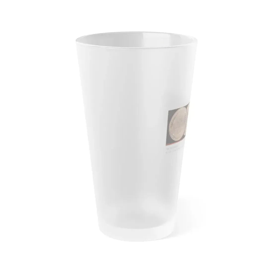 Soviet Era Poster 143 - Frosted Pint Glass 16oz - Go Mug Yourself