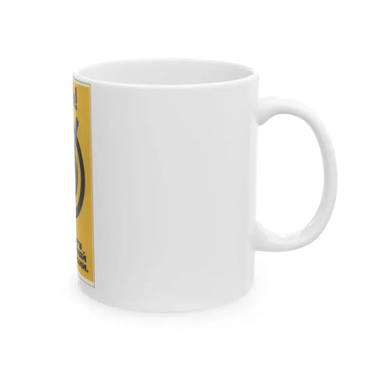Soviet Era Poster 145 - White Coffee Mug - Go Mug Yourself