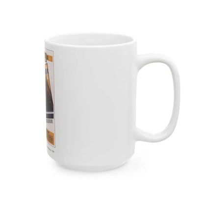 Soviet Era Poster 146 - White Coffee Mug - Go Mug Yourself