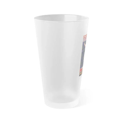Soviet Era Poster 148 - Frosted Pint Glass 16oz - Go Mug Yourself