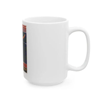 Soviet Era Poster 148 - White Coffee Mug - Go Mug Yourself