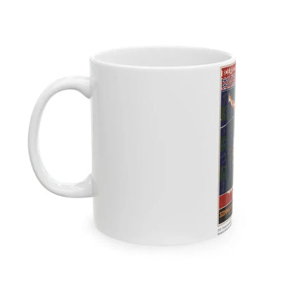 Soviet Era Poster 148 - White Coffee Mug - Go Mug Yourself