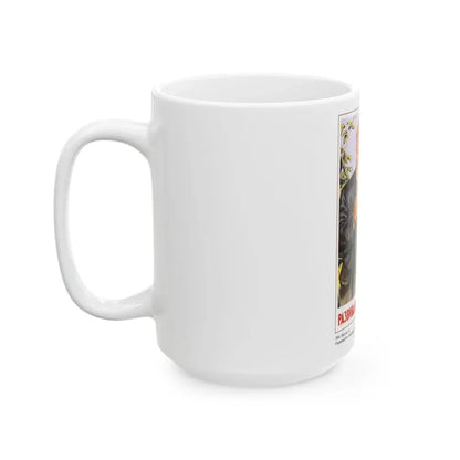 Soviet Era Poster 15 - White Coffee Mug - Go Mug Yourself