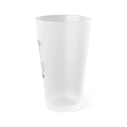 Soviet Era Poster 150 - Frosted Pint Glass 16oz - Go Mug Yourself