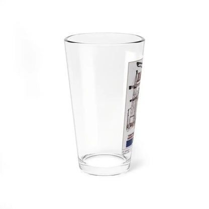 Soviet Era Poster 150 - Pint Glass 16oz - Go Mug Yourself