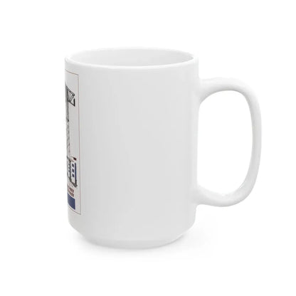 Soviet Era Poster 150 - White Coffee Mug - Go Mug Yourself