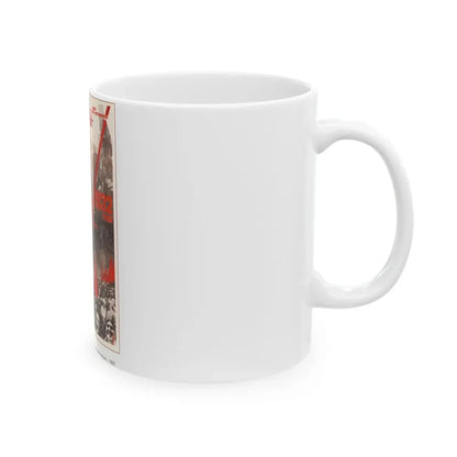 Soviet Era Poster 153 - White Coffee Mug - Go Mug Yourself