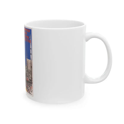 Soviet Era Poster 155 - White Coffee Mug - Go Mug Yourself