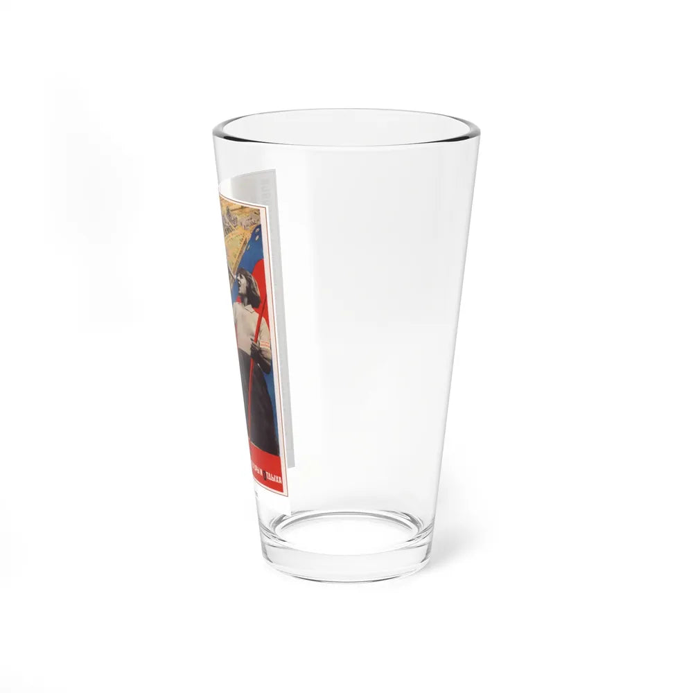 Soviet Era Poster 156 - Pint Glass 16oz-Go Mug Yourself