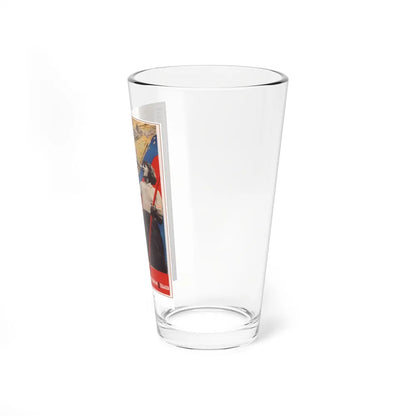 Soviet Era Poster 156 - Pint Glass 16oz-Go Mug Yourself