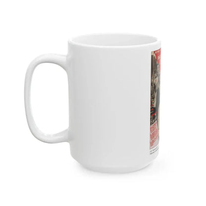 Soviet Era Poster 157 - White Coffee Mug - Go Mug Yourself