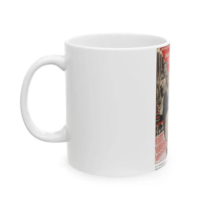 Soviet Era Poster 157 - White Coffee Mug - Go Mug Yourself