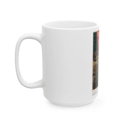 Soviet Era Poster 158 - White Coffee Mug - Go Mug Yourself