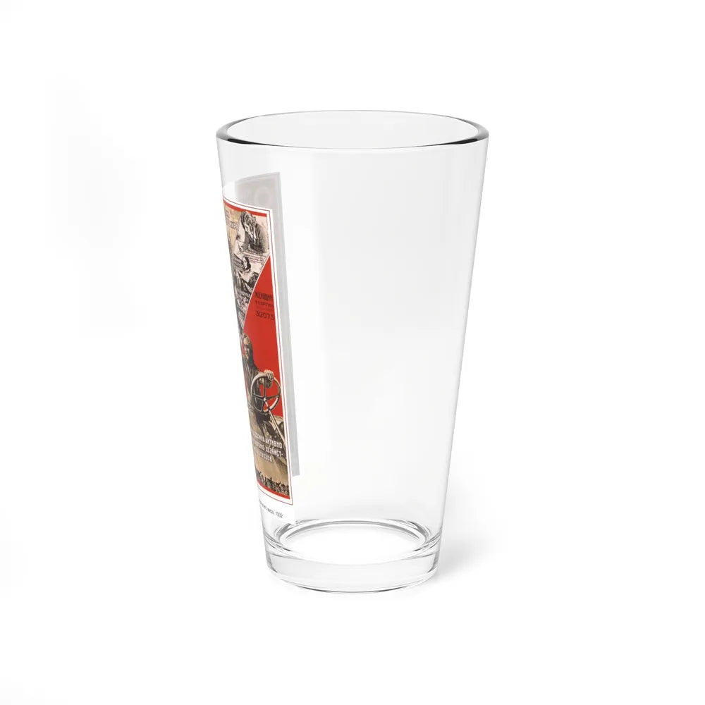 Soviet Era Poster 159 - Pint Glass 16oz-Go Mug Yourself