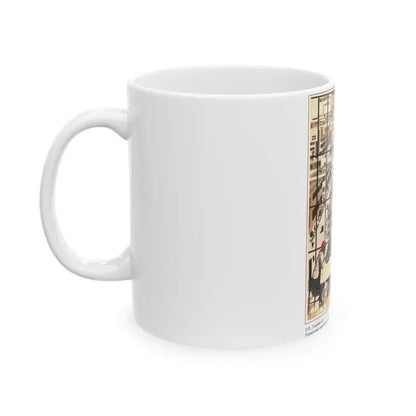 Soviet Era Poster 160 - White Coffee Mug - Go Mug Yourself