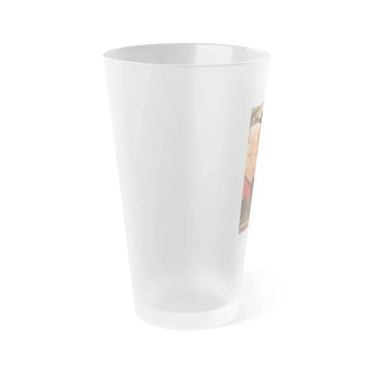 Soviet Era Poster 161 - Frosted Pint Glass 16oz - Go Mug Yourself