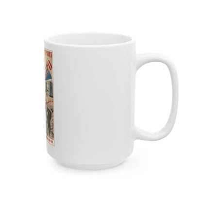 Soviet Era Poster 163 - White Coffee Mug - Go Mug Yourself