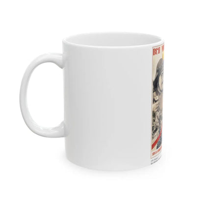 Soviet Era Poster 163 - White Coffee Mug-Go Mug Yourself