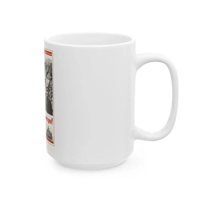Soviet Era Poster 164 - White Coffee Mug - Go Mug Yourself