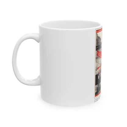 Soviet Era Poster 164 - White Coffee Mug-Go Mug Yourself