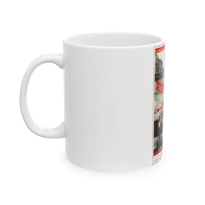 Soviet Era Poster 164 - White Coffee Mug - Go Mug Yourself