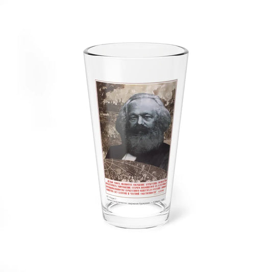 Soviet Era Poster 165 - Pint Glass 16oz-16oz-Go Mug Yourself