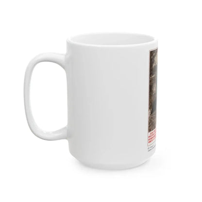 Soviet Era Poster 165 - White Coffee Mug - Go Mug Yourself