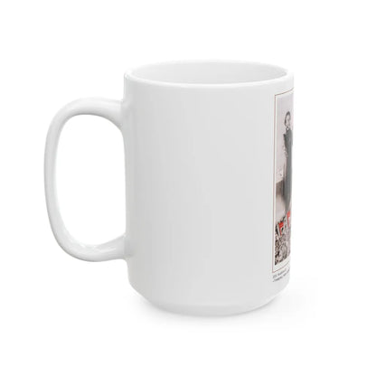 Soviet Era Poster 168 - White Coffee Mug-Go Mug Yourself