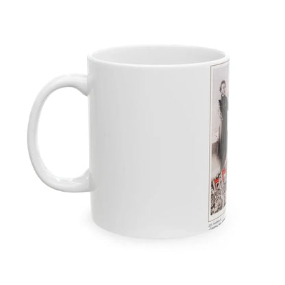 Soviet Era Poster 168 - White Coffee Mug - Go Mug Yourself