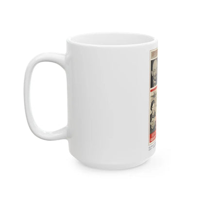 Soviet Era Poster 169 - White Coffee Mug-Go Mug Yourself