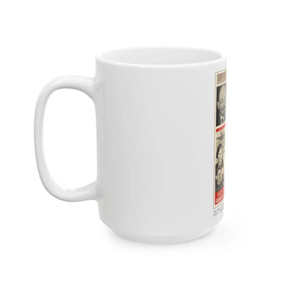 Soviet Era Poster 169 - White Coffee Mug - Go Mug Yourself