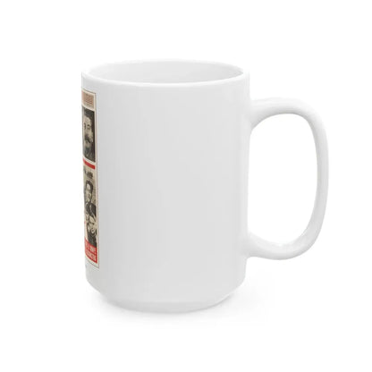 Soviet Era Poster 169 - White Coffee Mug - Go Mug Yourself