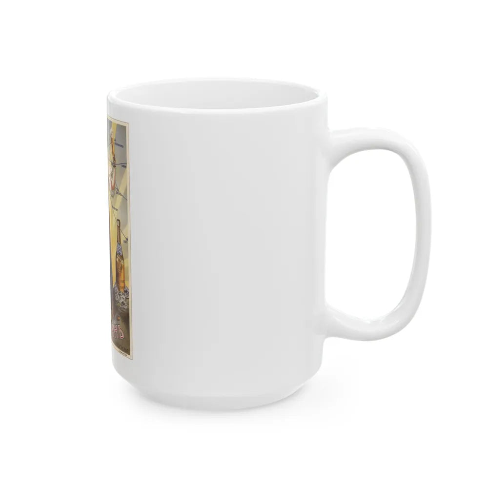 Soviet Era Poster 172 - White Coffee Mug-Go Mug Yourself