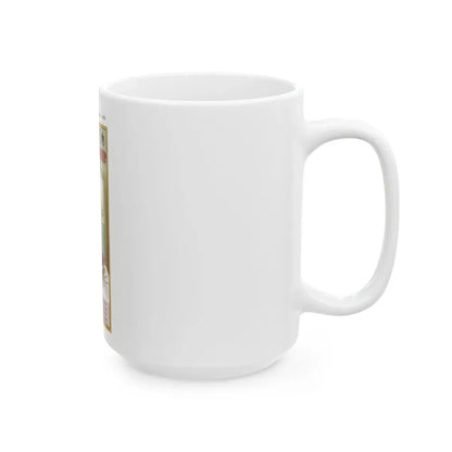 Soviet Era Poster 176 - White Coffee Mug - Go Mug Yourself