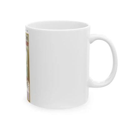 Soviet Era Poster 176 - White Coffee Mug - Go Mug Yourself