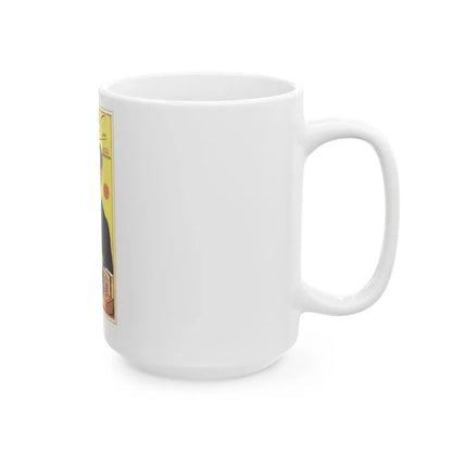 Soviet Era Poster 183 - White Coffee Mug-Go Mug Yourself