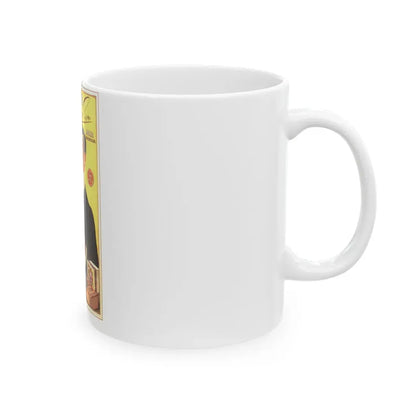 Soviet Era Poster 183 - White Coffee Mug - Go Mug Yourself