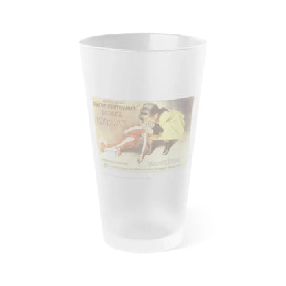 Soviet Era Poster 185 - Frosted Pint Glass 16oz 16oz Frosted - Go Mug Yourself