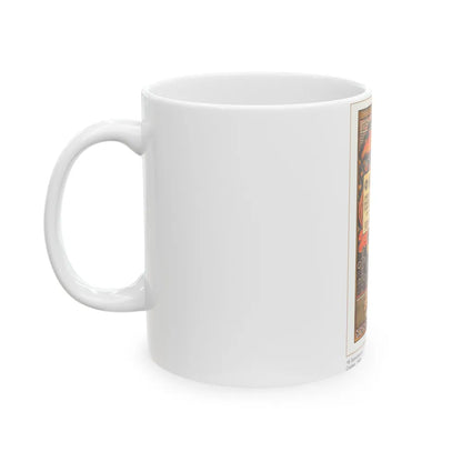 Soviet Era Poster 189 - White Coffee Mug-Go Mug Yourself