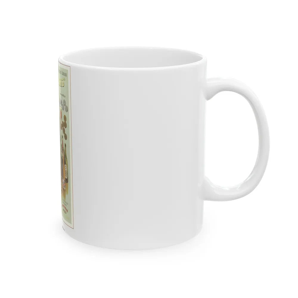 Soviet Era Poster 192 - White Coffee Mug-Go Mug Yourself