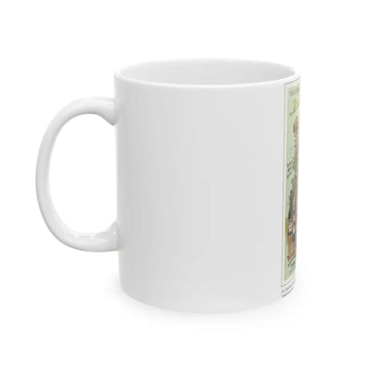 Soviet Era Poster 192 - White Coffee Mug - Go Mug Yourself